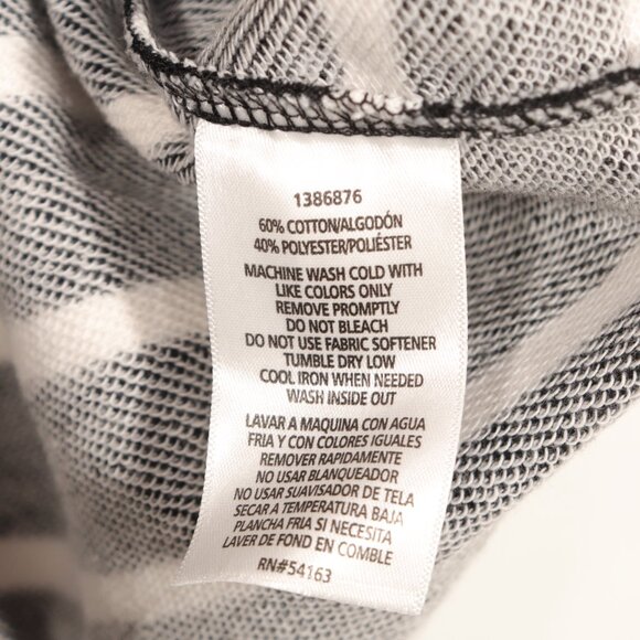 NWT Calvin Klein Size X-Large Black Striped Shirt - Picture 4 of 8